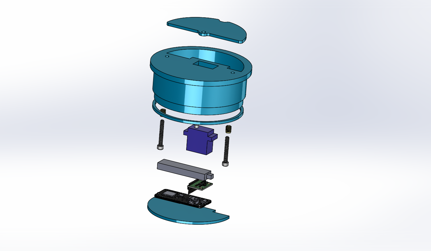 A bright pink sheet of paper used to wrap flowers curves in front of rich blue background